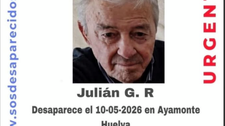 Juli&aacute;n, desaparecido en Ayamonte