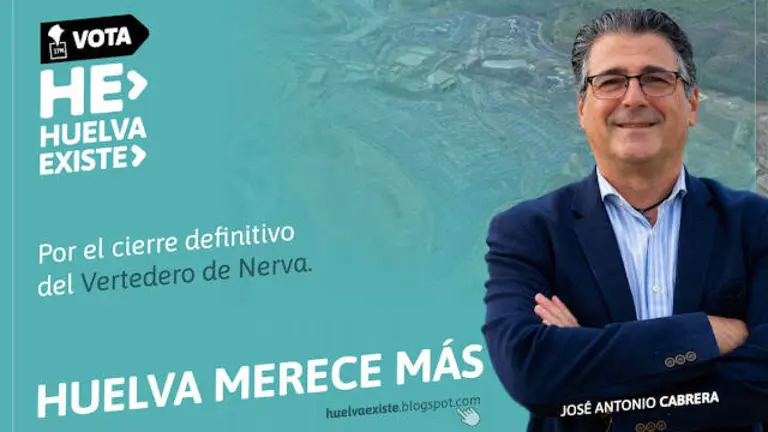 Cierre del vertedero de Nerva.