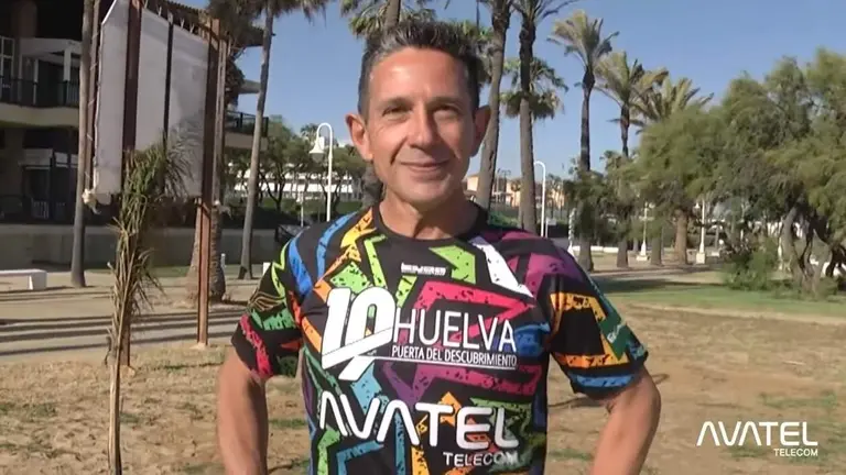 Diego Cordero, atleta de Isla Cristina