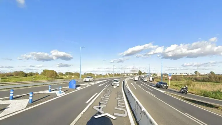 Lugar del accidente.