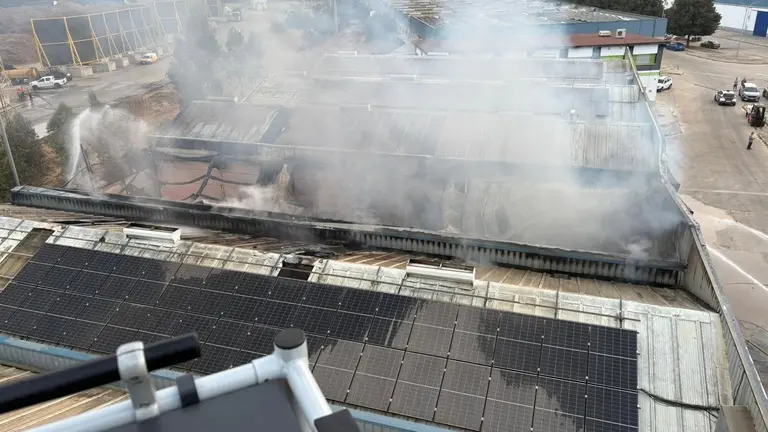 Incendio en San Juan Del Puerto.
