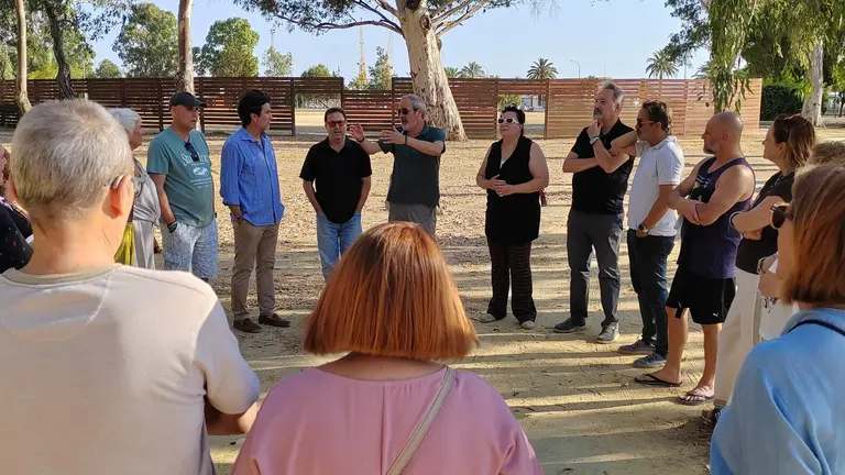 Reuni&oacute;n del PSOE con vecinos de Zafra 