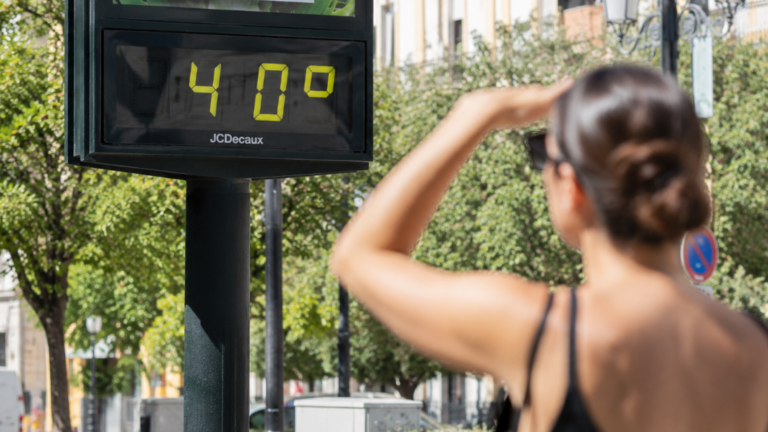 Ola de calor.