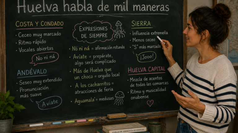 Huelva habla de mil maneras