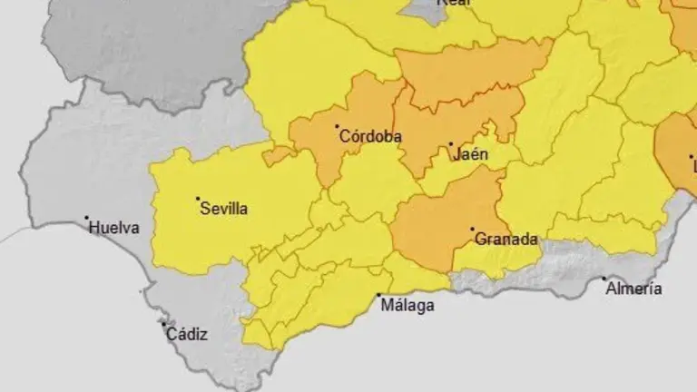 Avisos por calor hoy en Andaluc&iacute;a