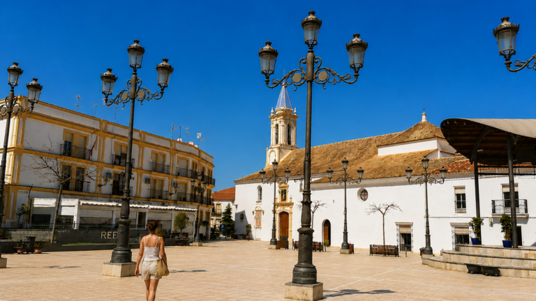 Calor en un municipio onubense.