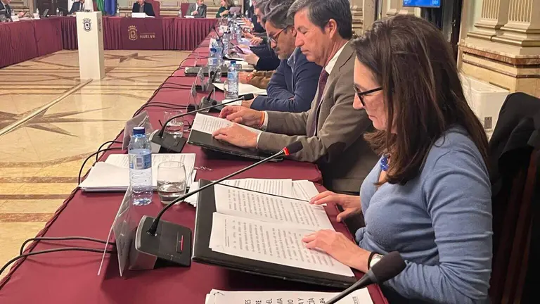 Grupo VOX en el Ayuntamiento de Huelva.