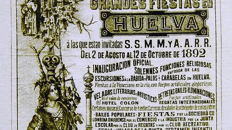 Cartel antiguo de Colombinas