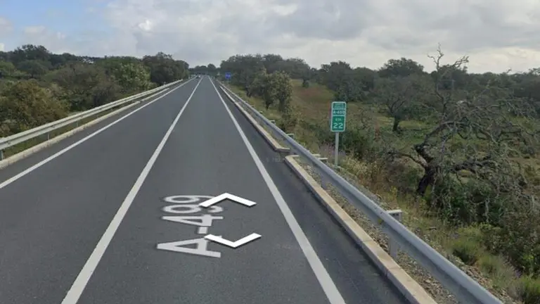 Zona del accidente
