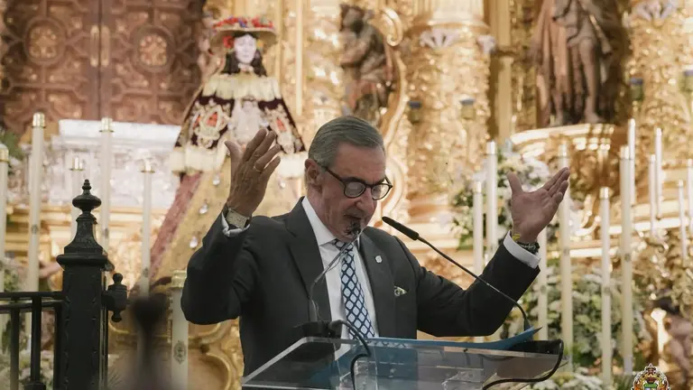 Carlos Herrera exalta la Venida de la Virgen