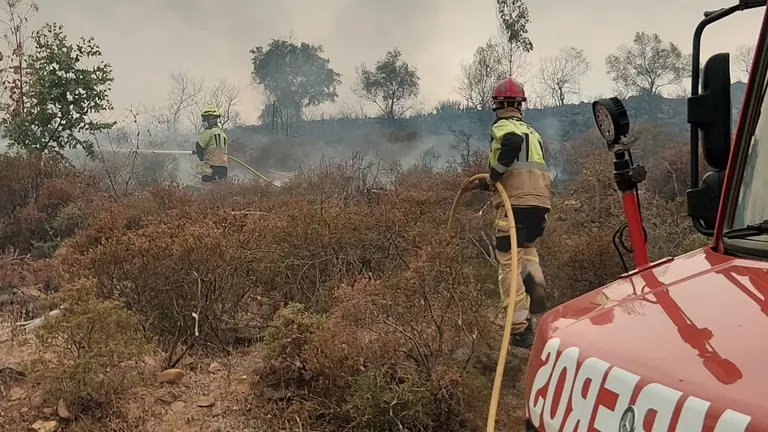 Incendio de Niebla.