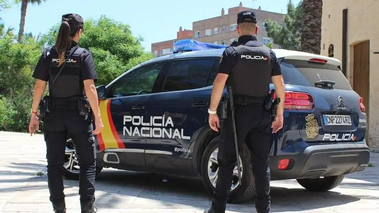 Polic&iacute;a Nacional.