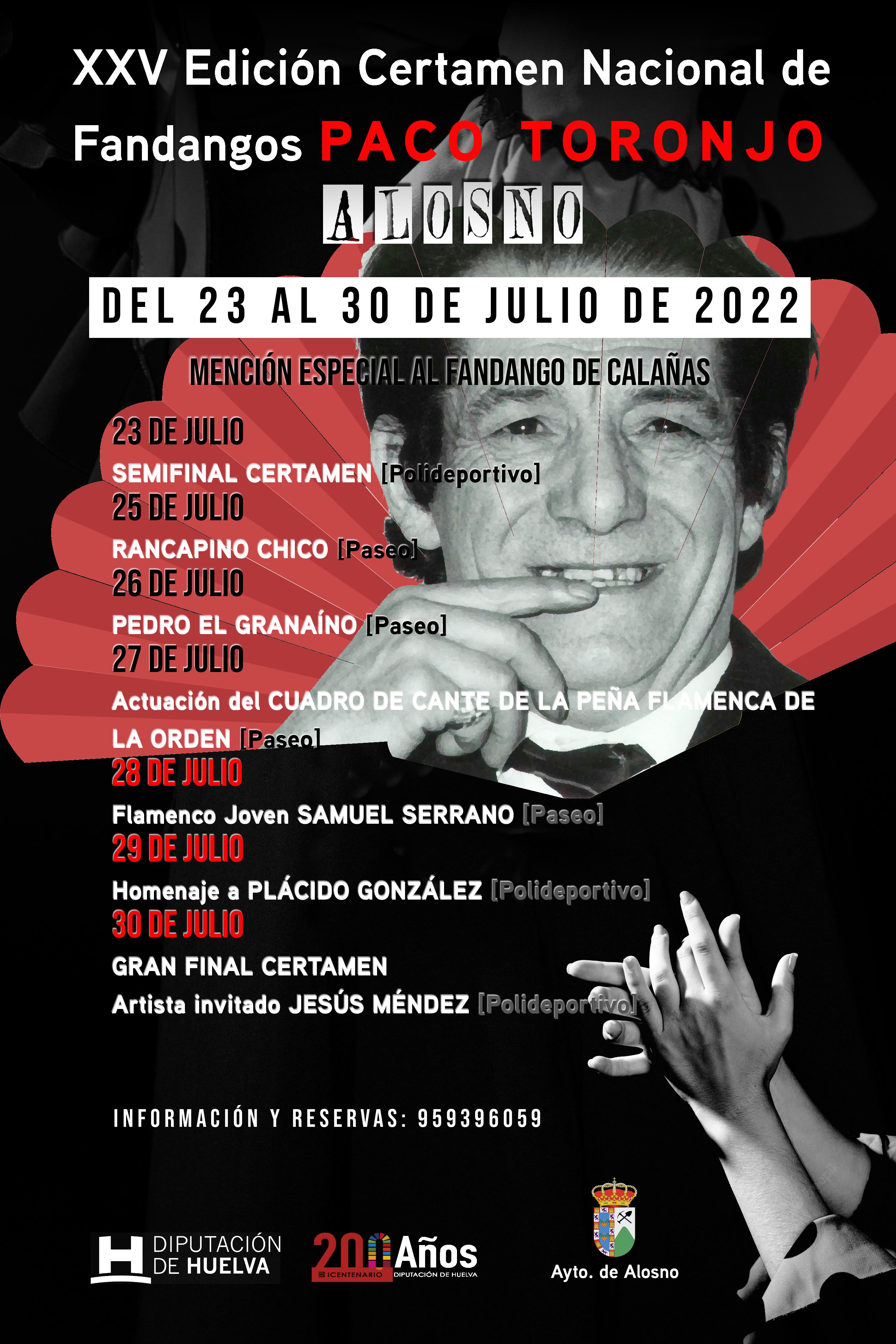 Cartel Fandango Alosno