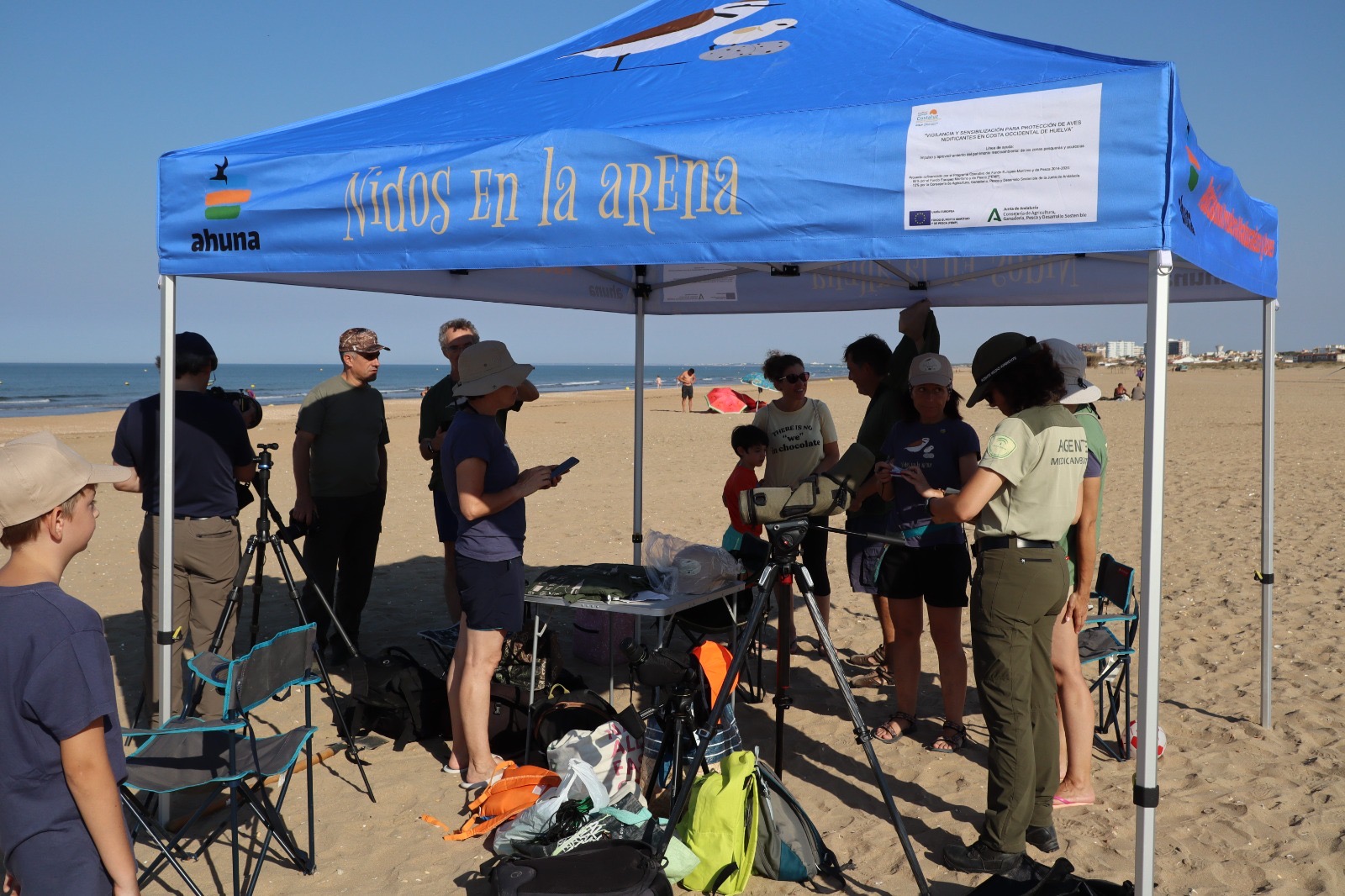 Programa informativo a los bañistas y usuarios de la playa.
