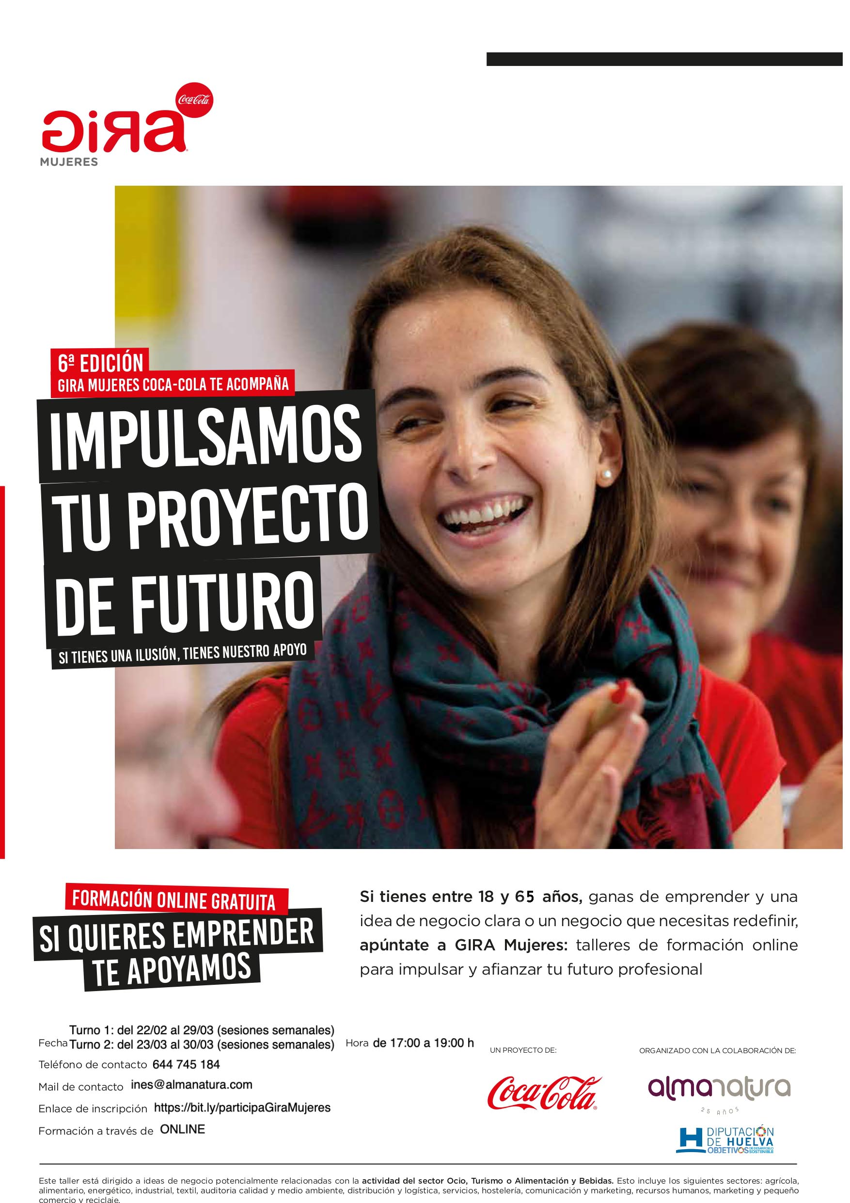 Acción de AlmaNatura con apoyo de Diputación y Coca-Cola