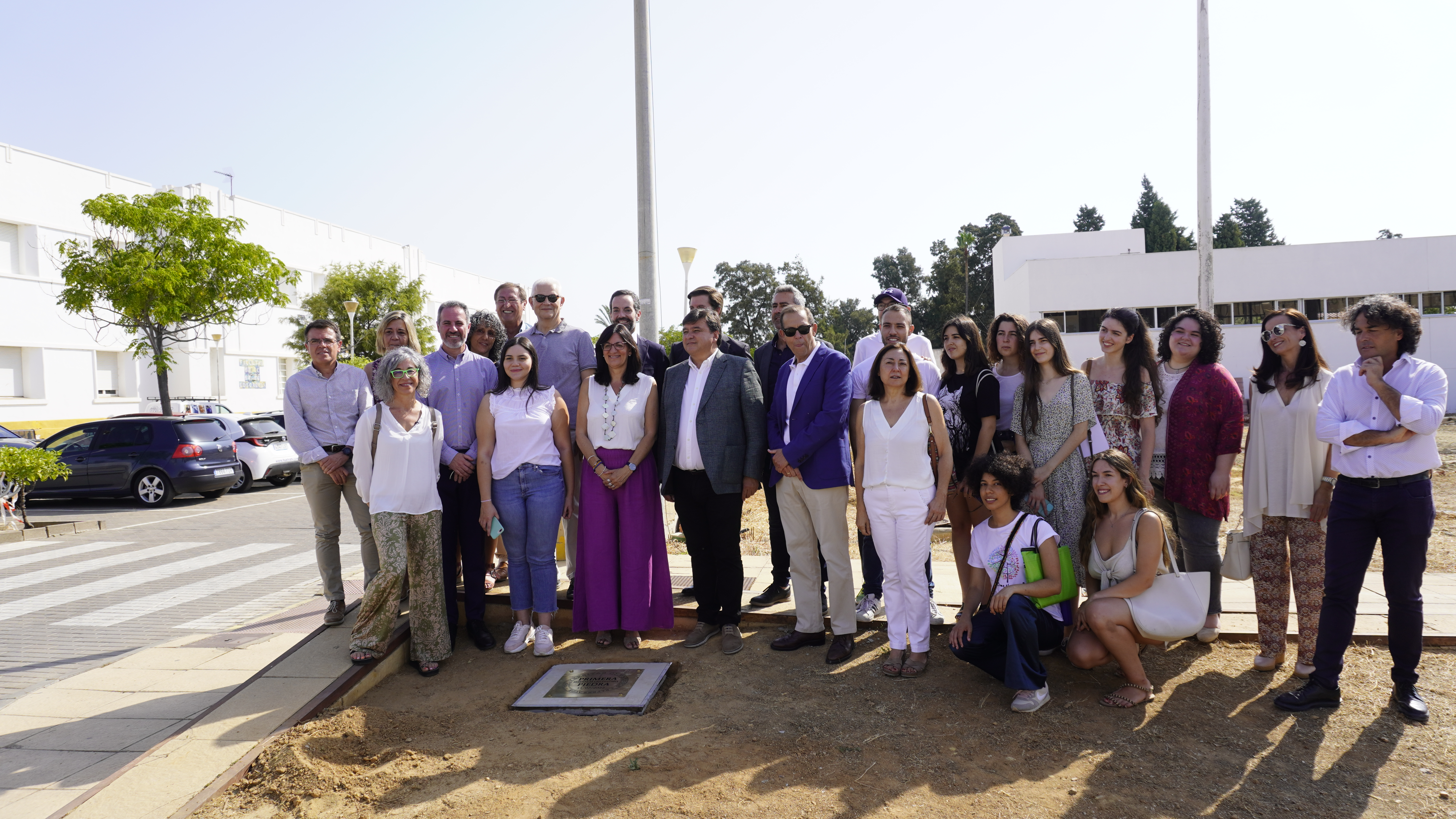 Acto de inicio de las obras de la Residencia de Estudiantes