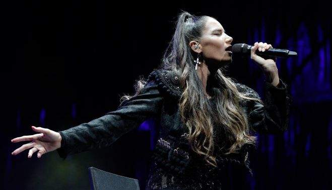 India Martínez en concierto en La Rabida