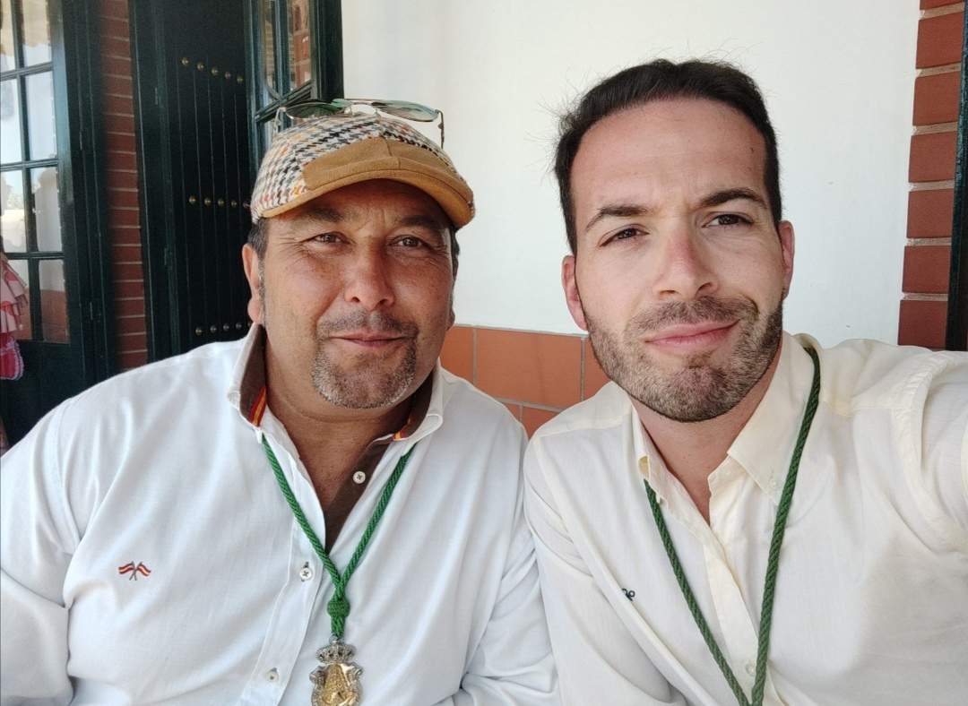 Manuel González en El Rocío