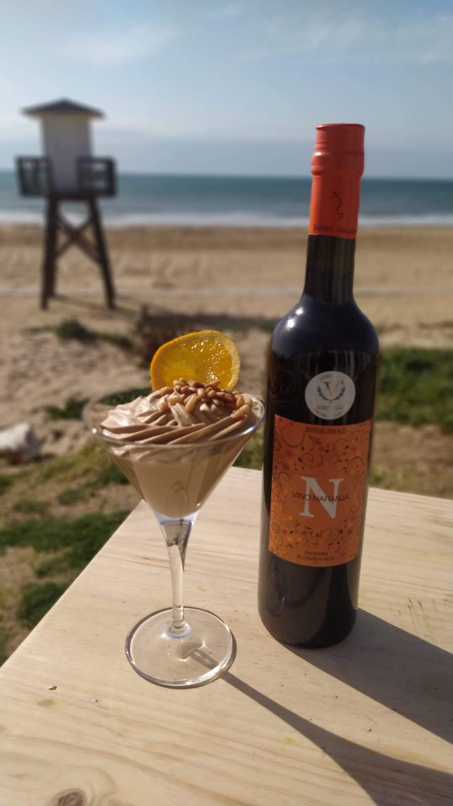 Vino Naranja reposteria