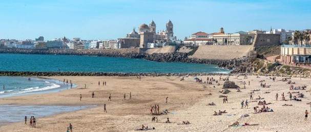 Playa Santa María Cádiz.