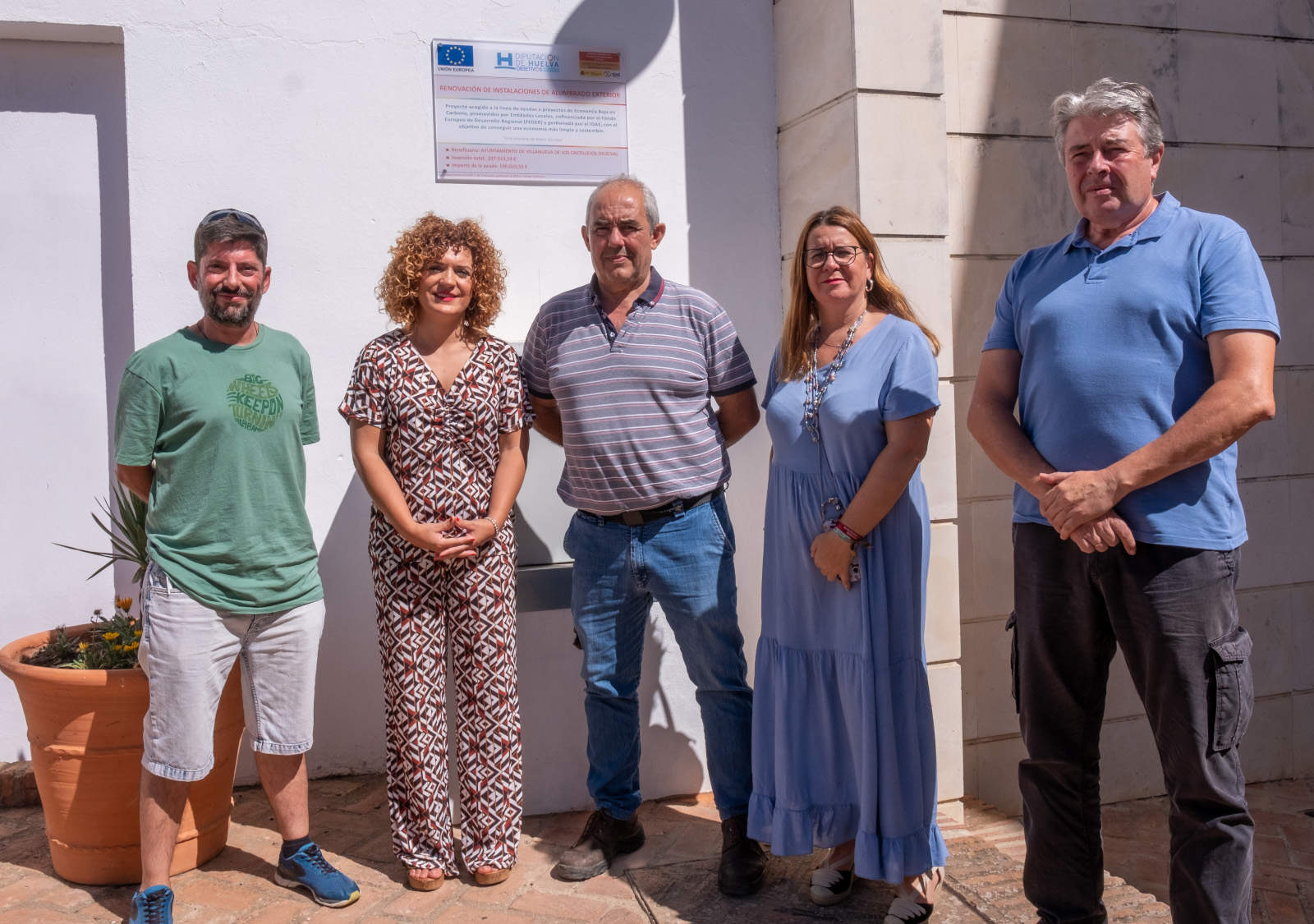 Visita a Villanueva de los Castillejos