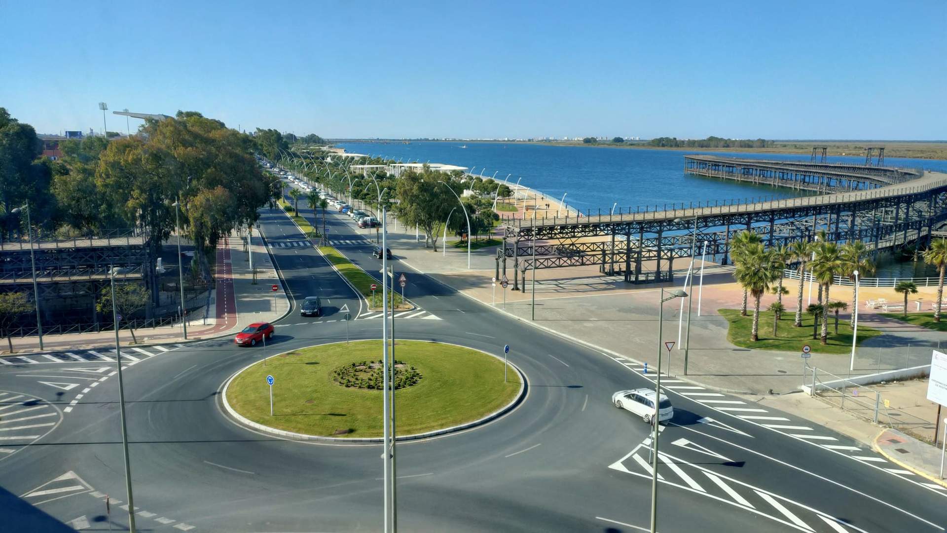 Zona del Muelle del Tinto.