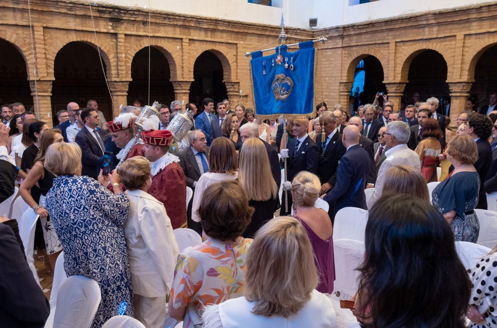 Solemne acto de la Colombina en La Rábida.