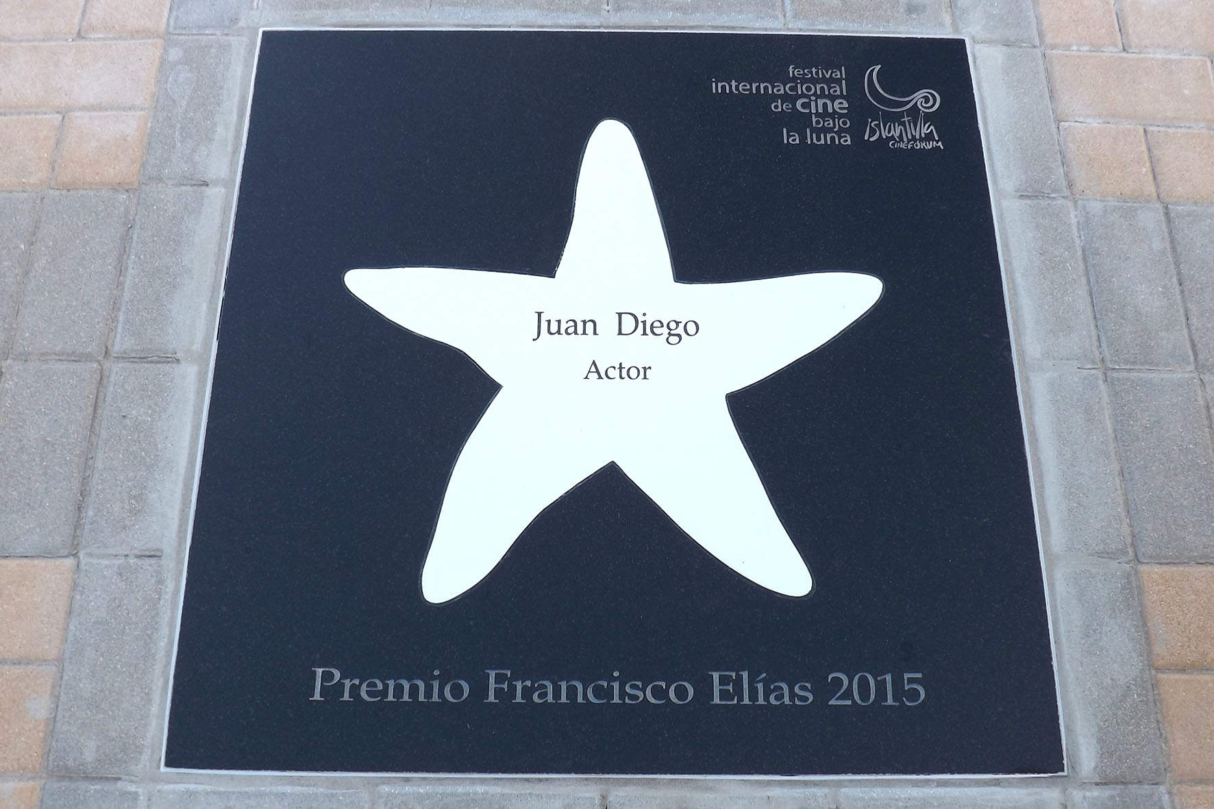 Estrellas Paseo de la Fama - Juan Diego