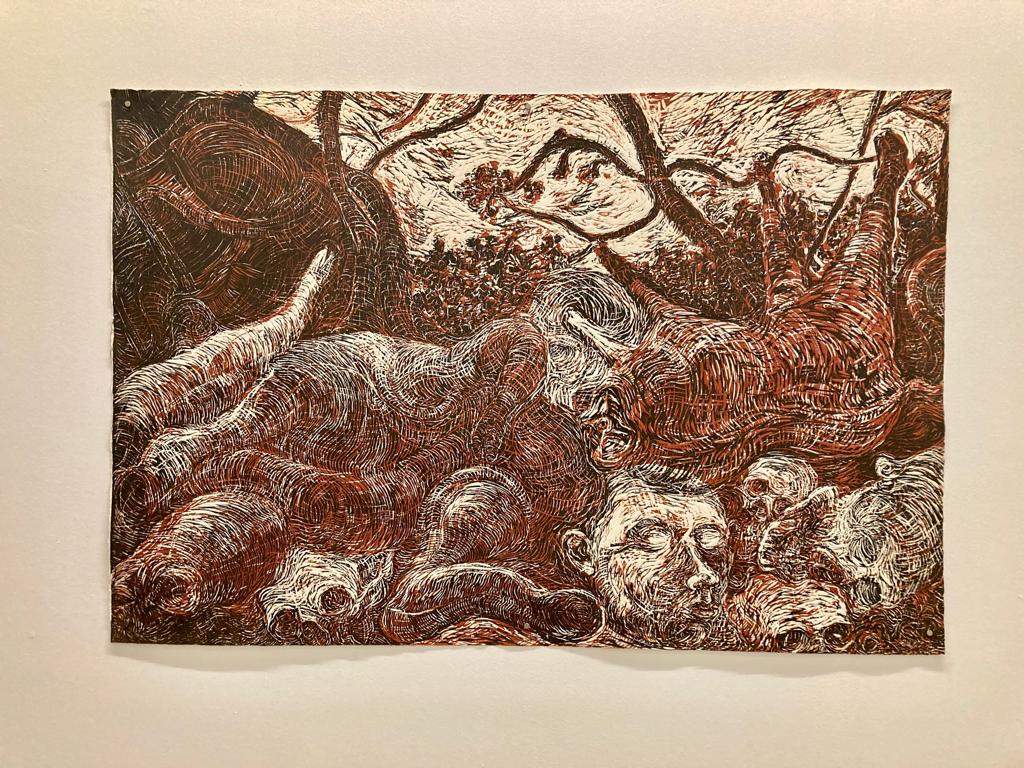 Una de las obras de la exposición