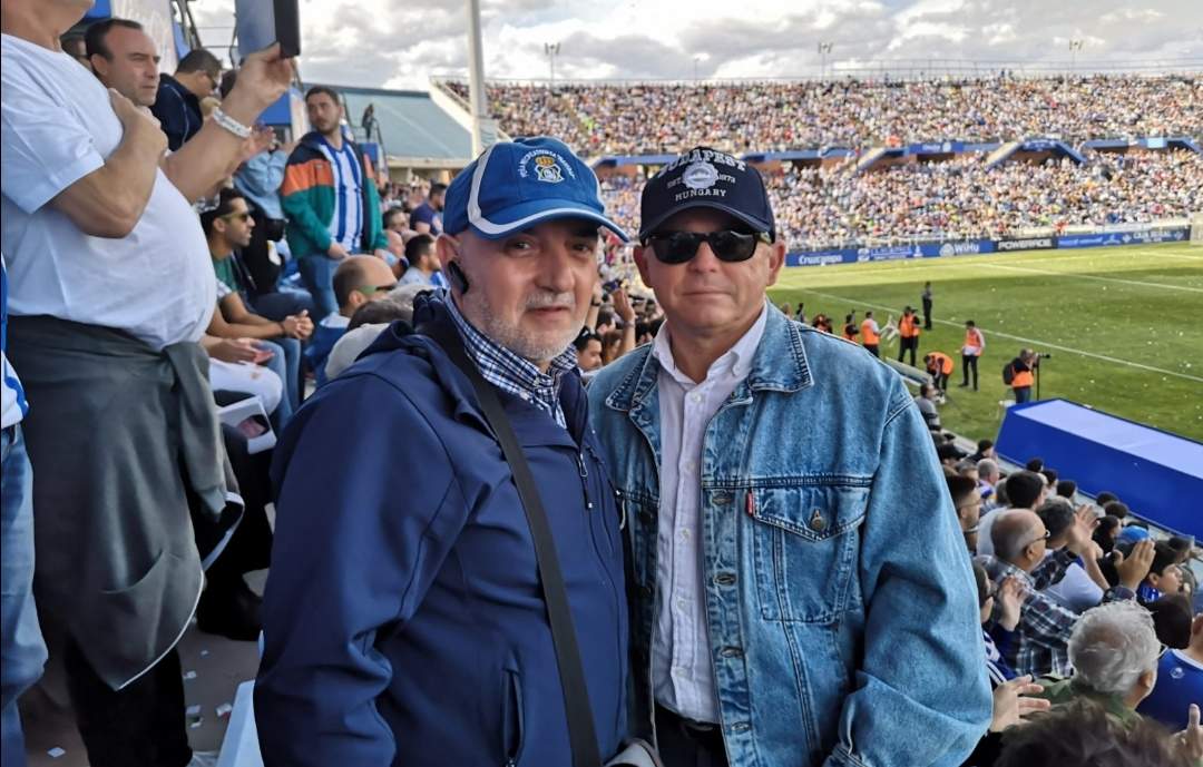 En un partido del Recre.