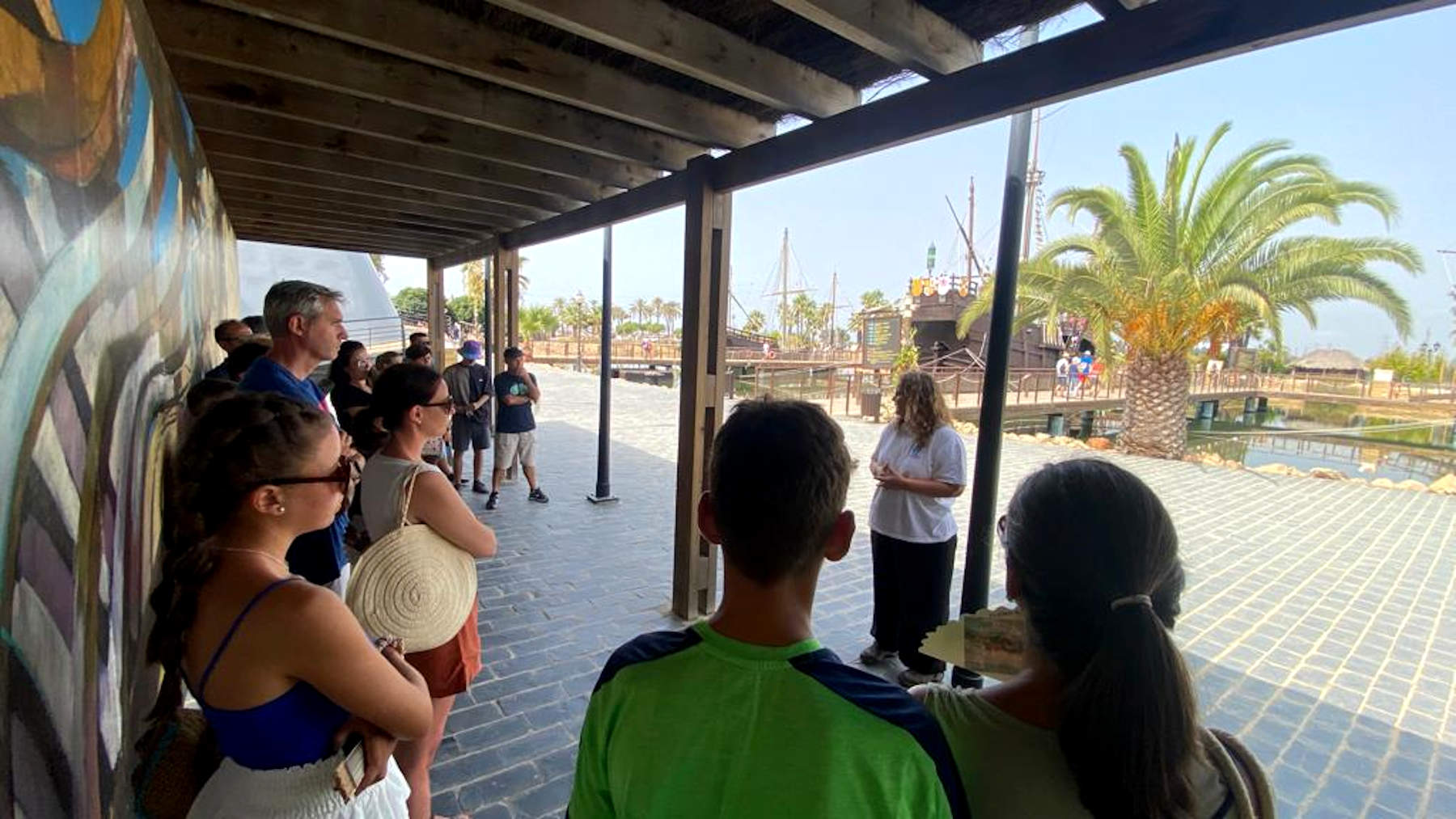 Una de las actividades de la Rabida