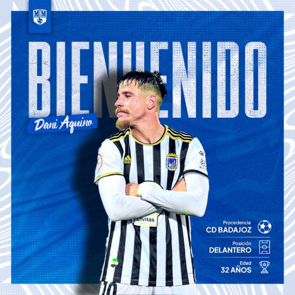 Así ha anunciado el Mar Menor el fichaje de Dani Aquino.