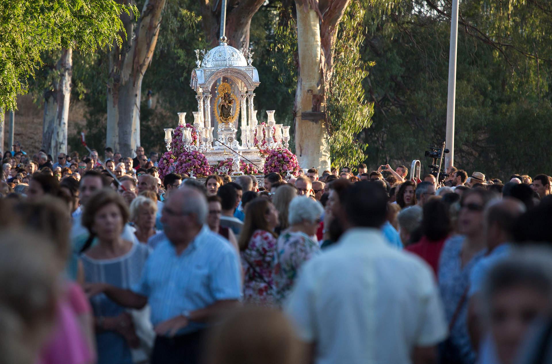 HUELVA, 19/08/18 HUELVA - Bajada Virgen de la Cinta Huelva .
Foto: ALBERTO DIAZ / Ayto Huelva