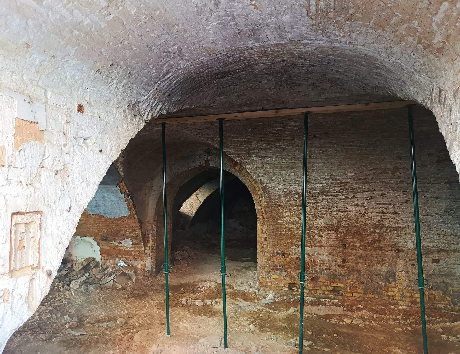 Zona del interior en forma de U.
