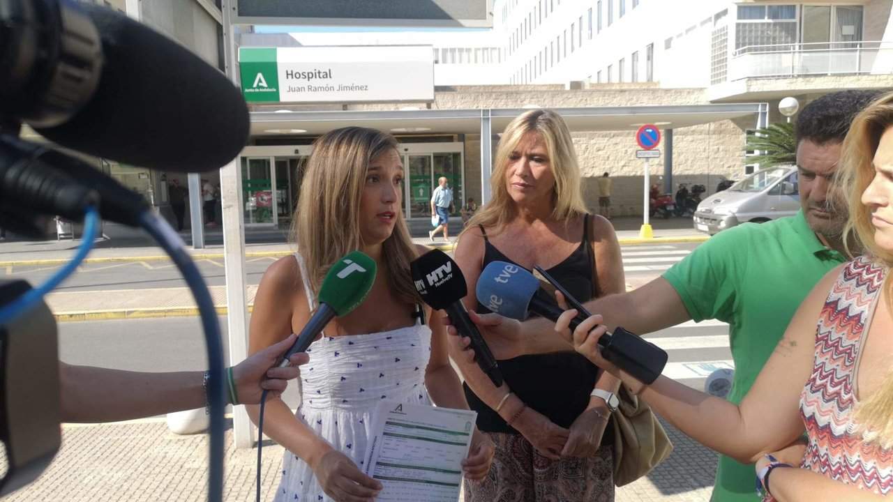 María Márquez, en rueda de prensa.