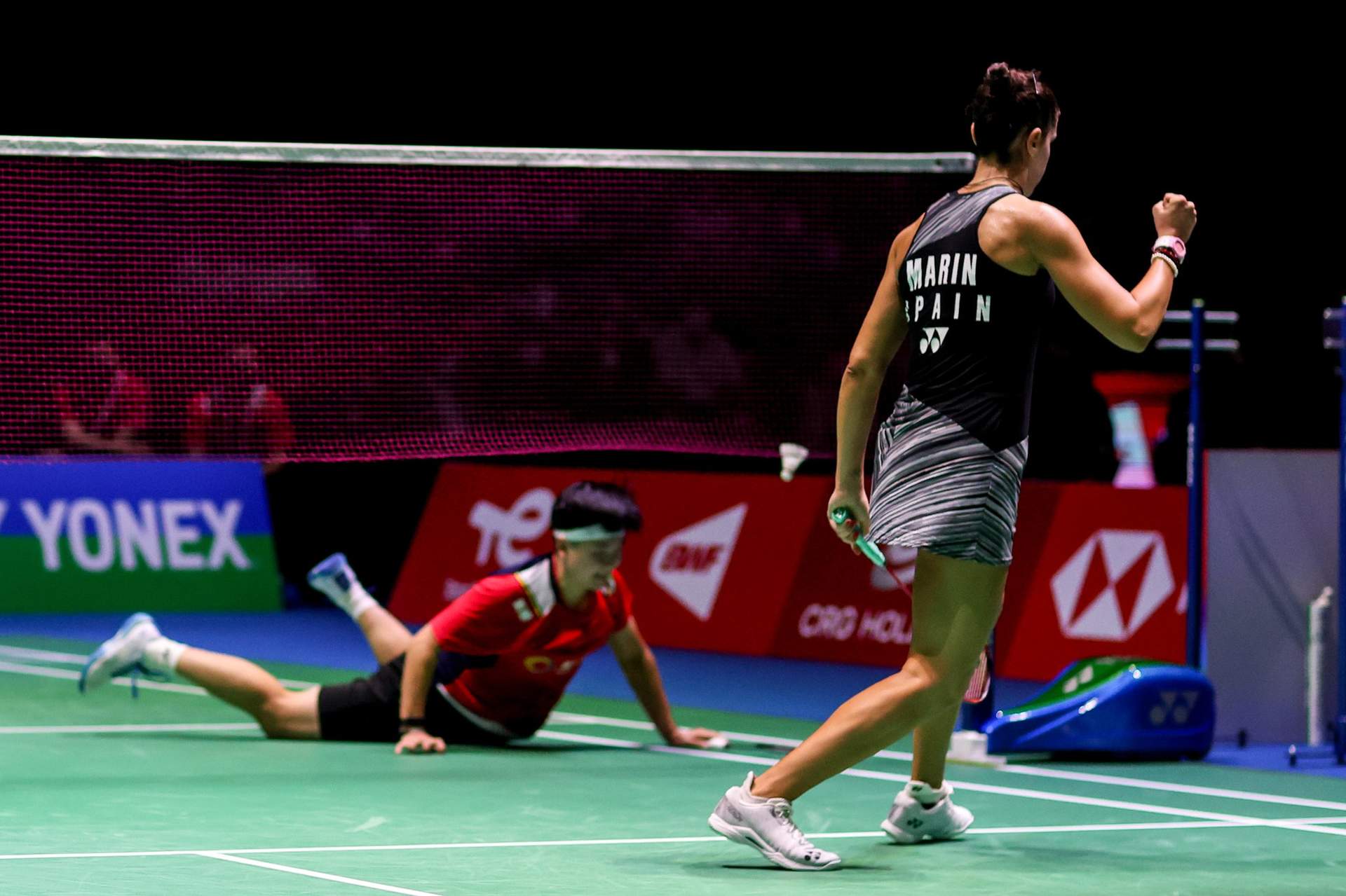 Bao muerde el polvo ante Carolina Marín.