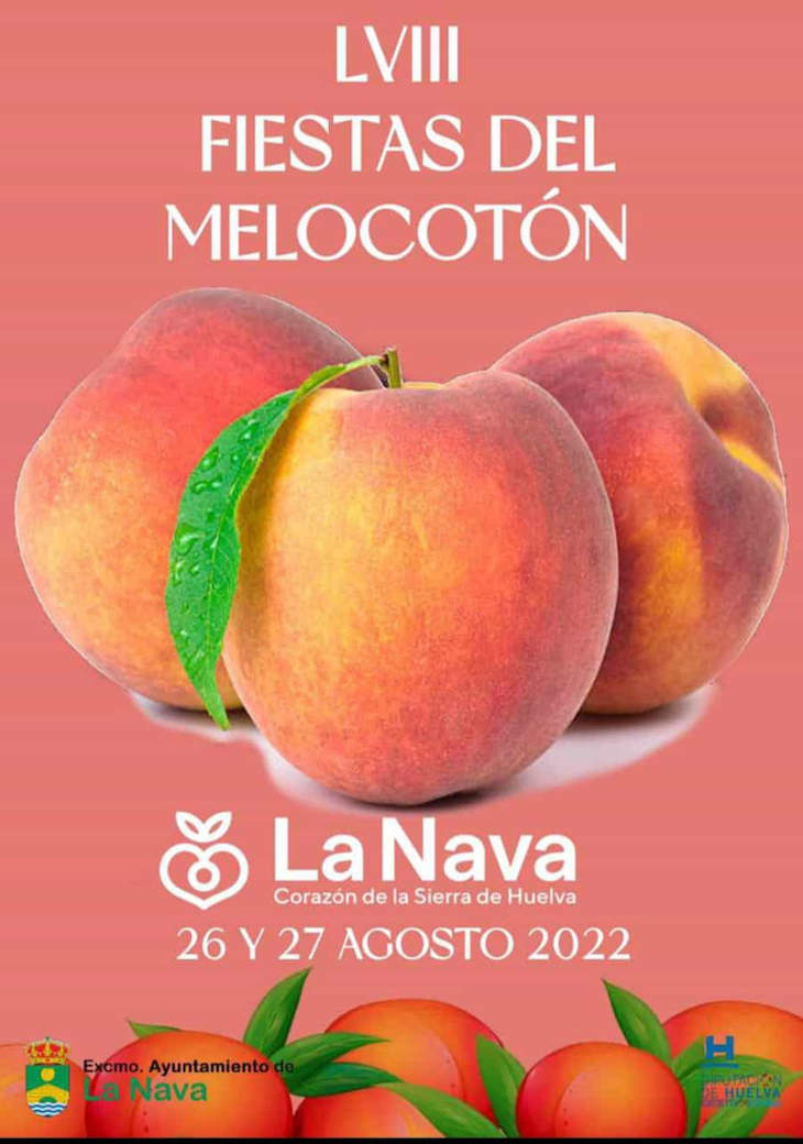 Cartel de la LVIII Fiestas del Melocotón