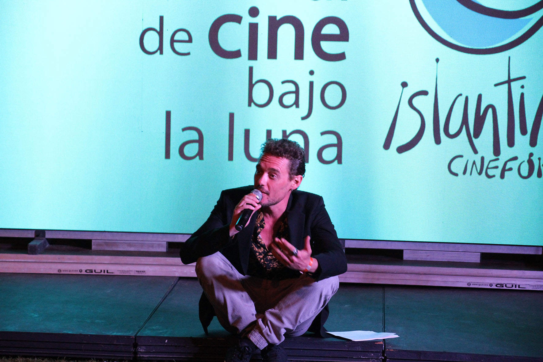 Presentador de la Ceremonia de Clausura, Federico Aguado