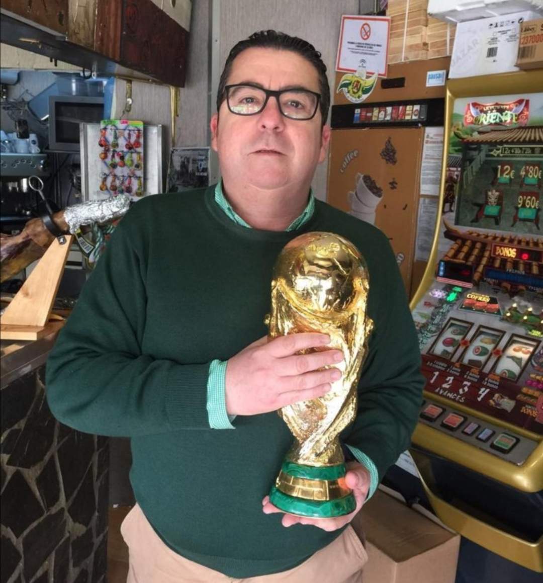 Un recuerdo muy futbolero.