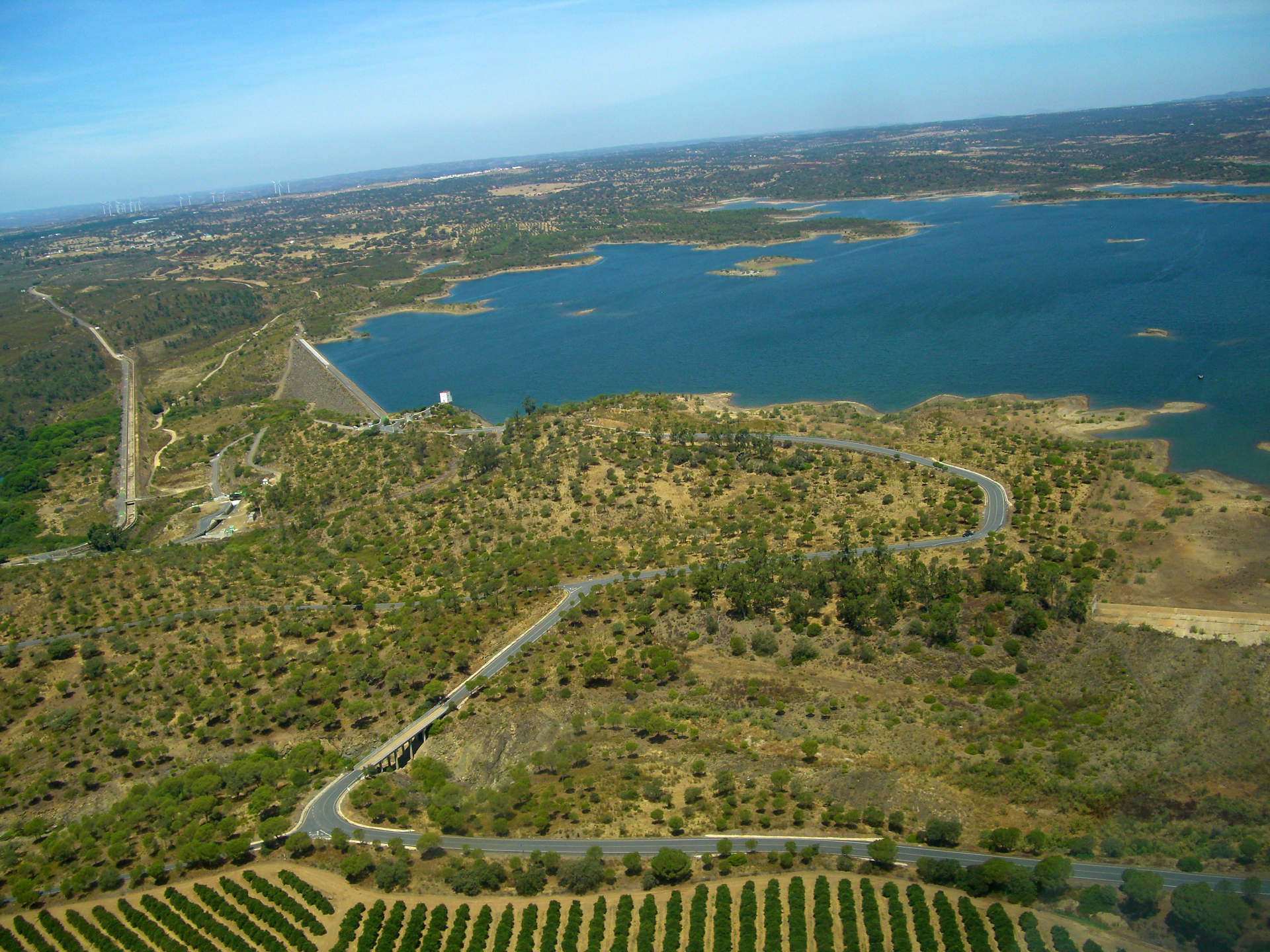Embalse del Piedras hace un lustro.