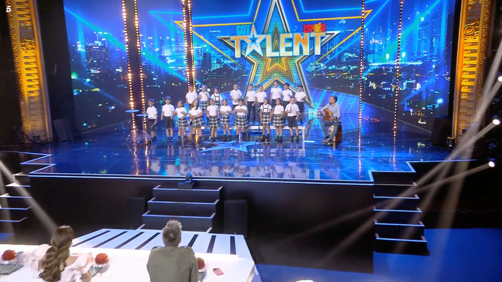 Los alumnos mostraron todos los conocimientos adquiridos con la música como telón de fondo.