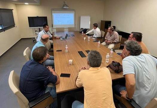 Reunión técnica entre la Matriz e INESPASA.