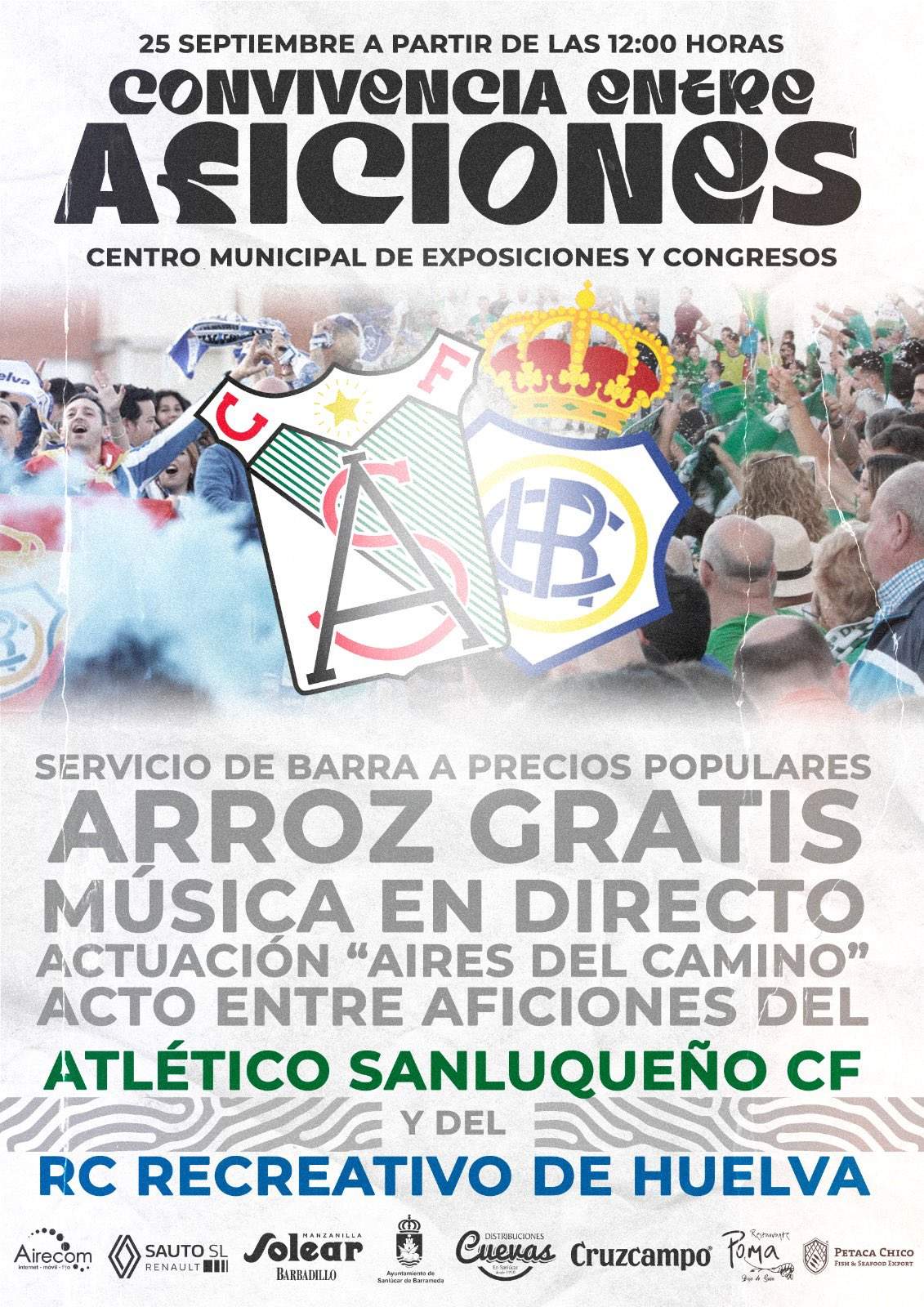 Convivencia entre aficiones.