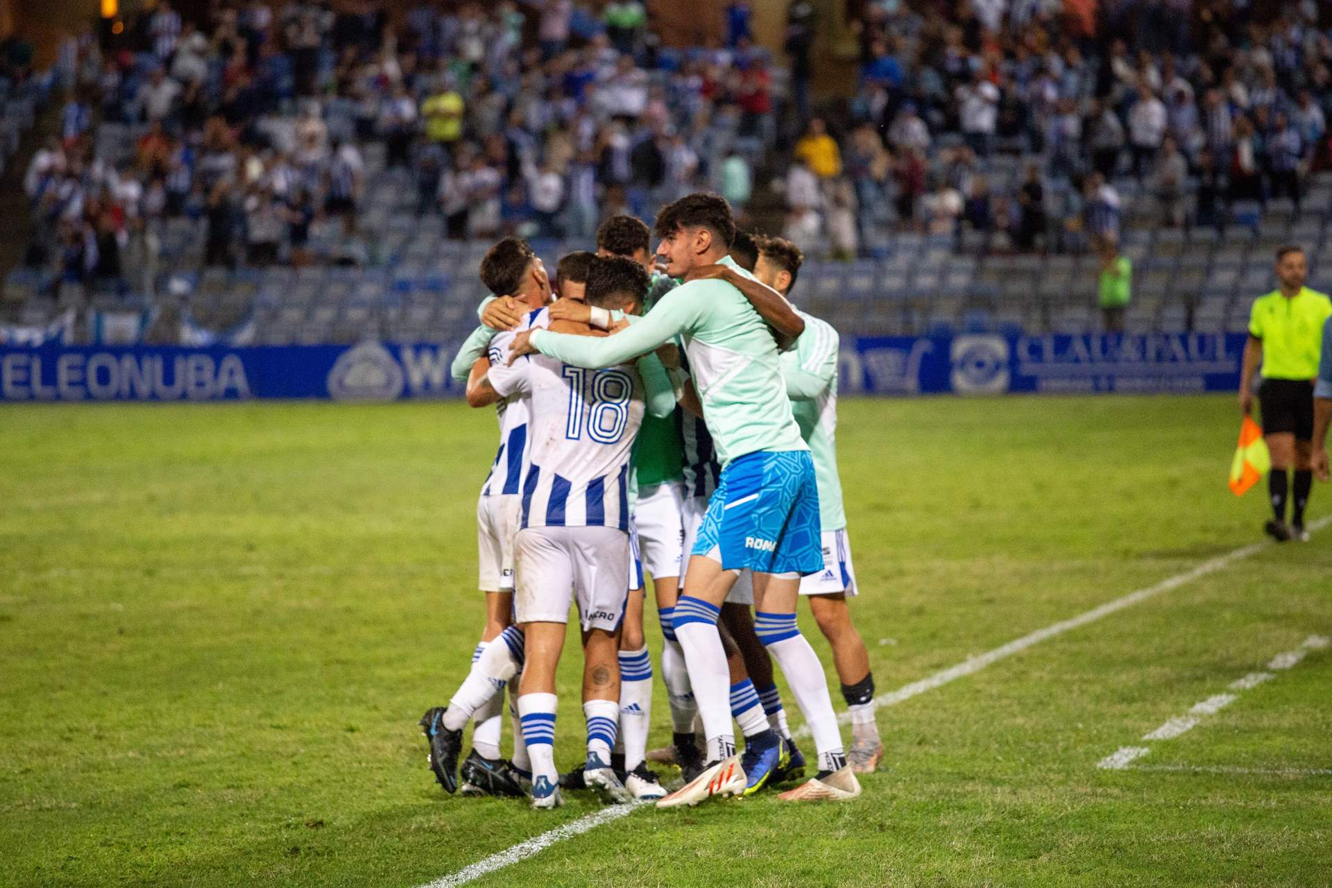 Un gol albiazul.