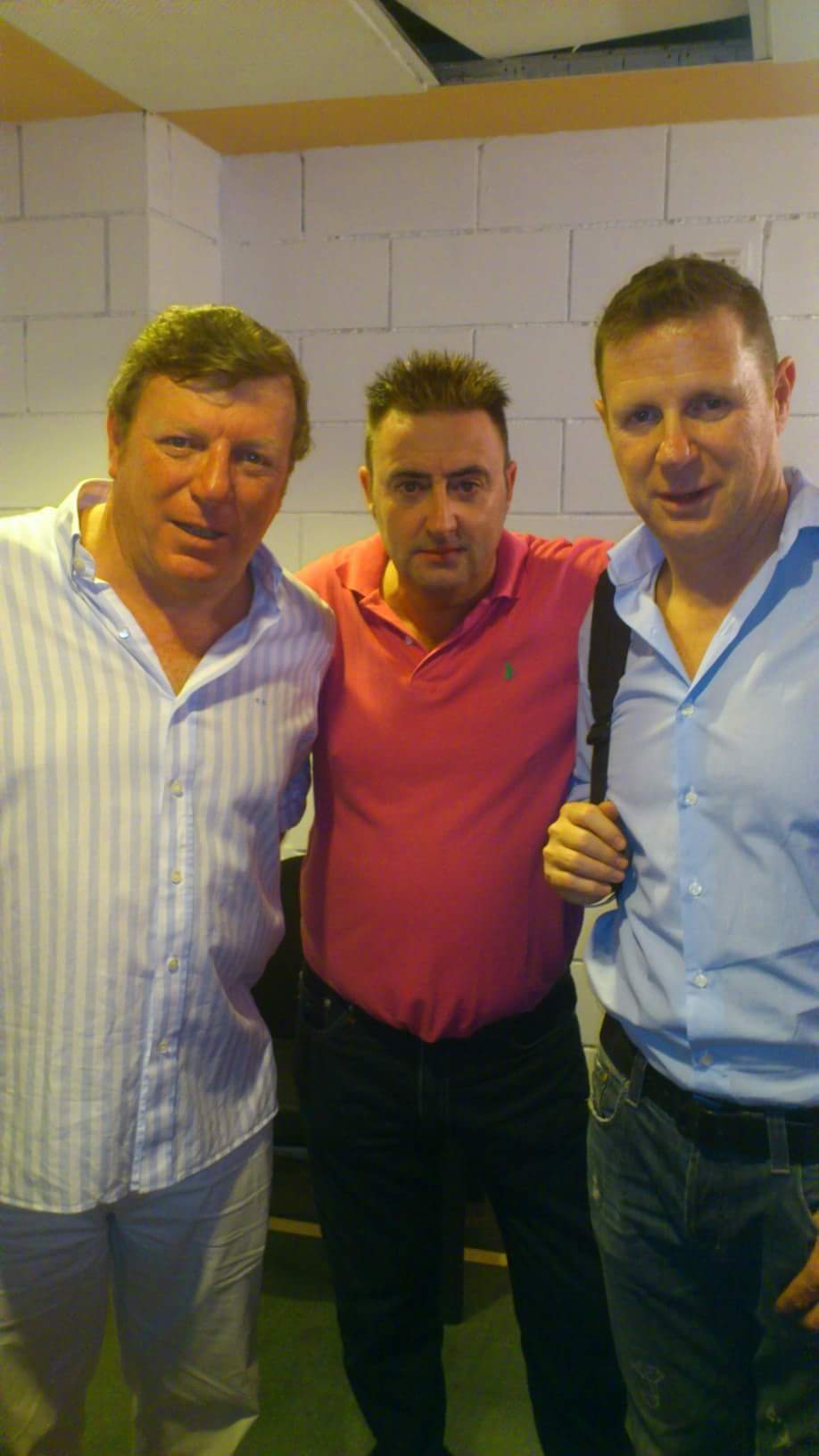 Junto al famoso duo humorístico los Morancos de Triana