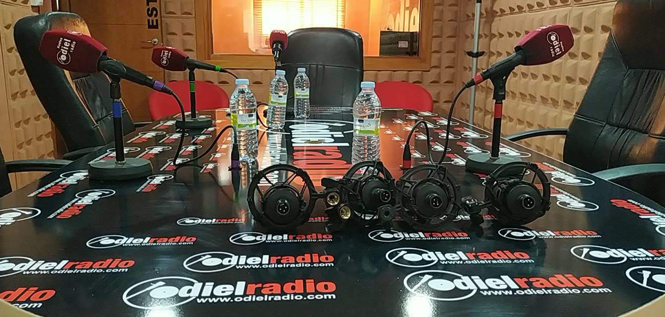 Estudio de Odiel Radio