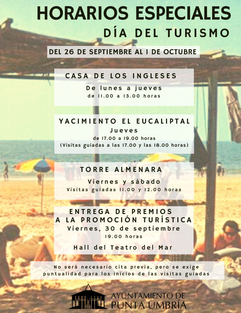 Turismo Programa Día del Turismo Cartel