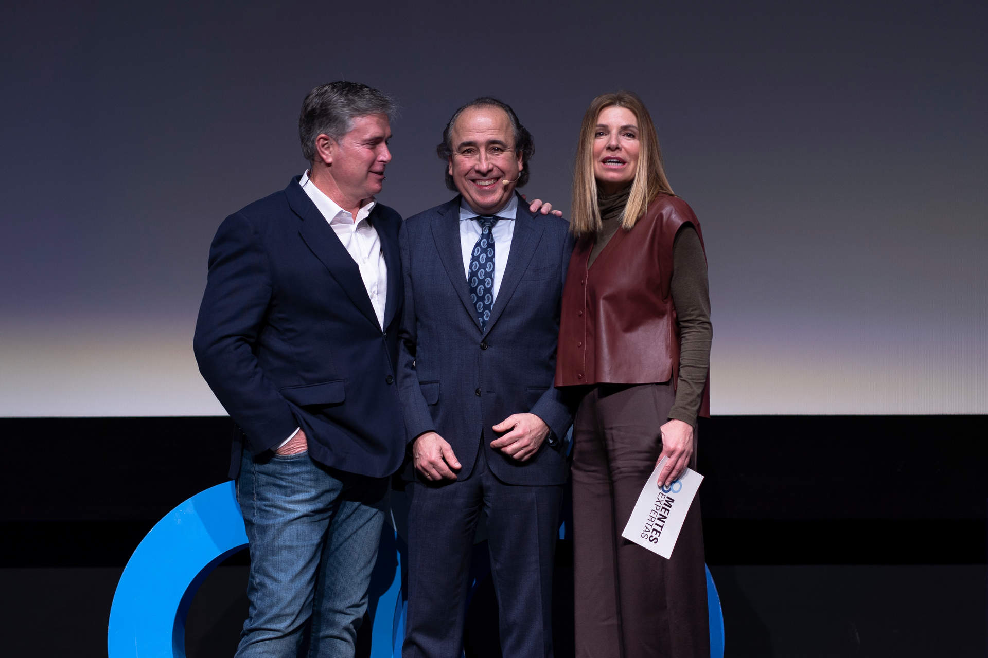 Emilio Duró, Perico Cornejo y Marina Zambrana.