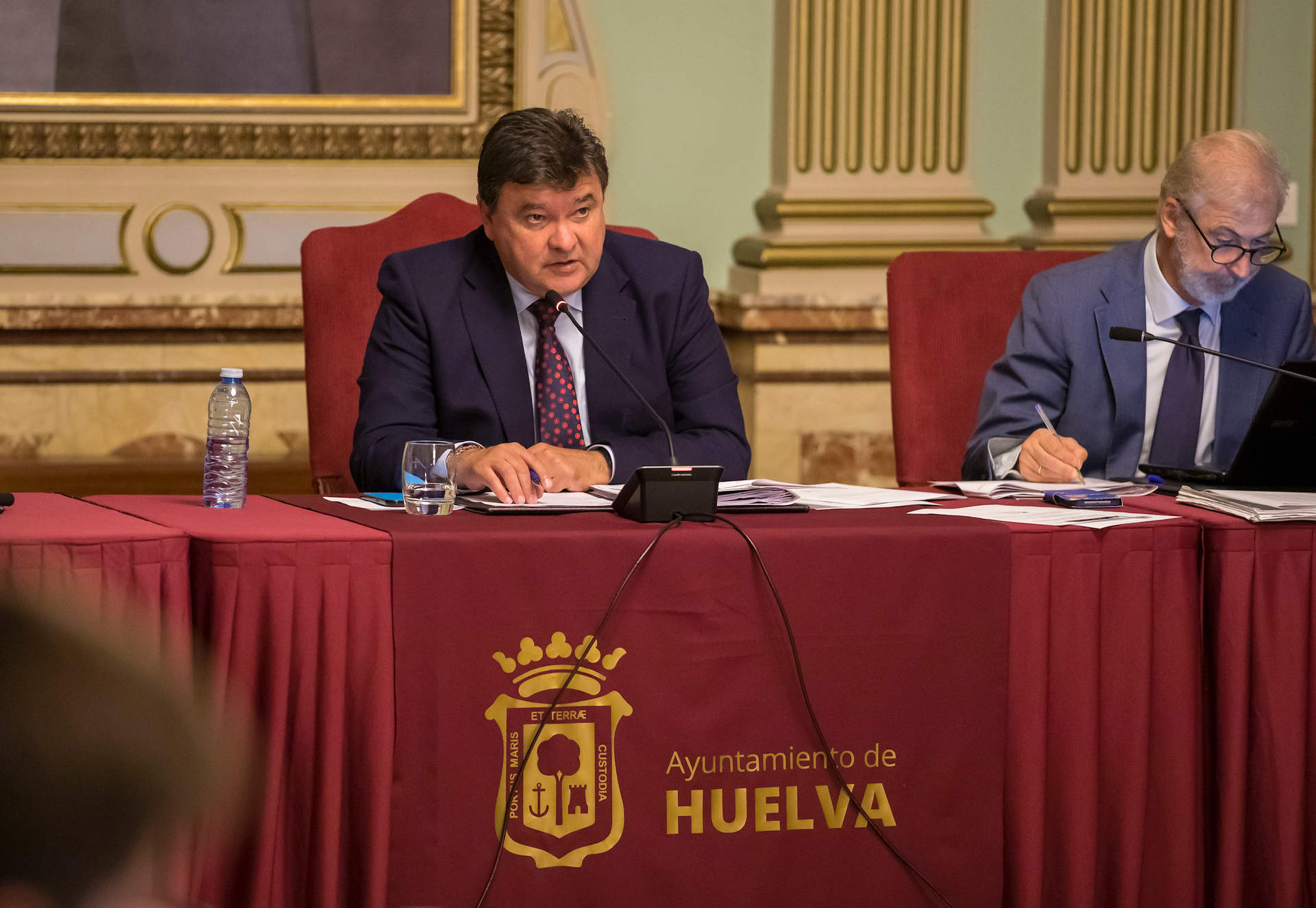 El alcalde, Gabriel Cruz, en el Pleno.
