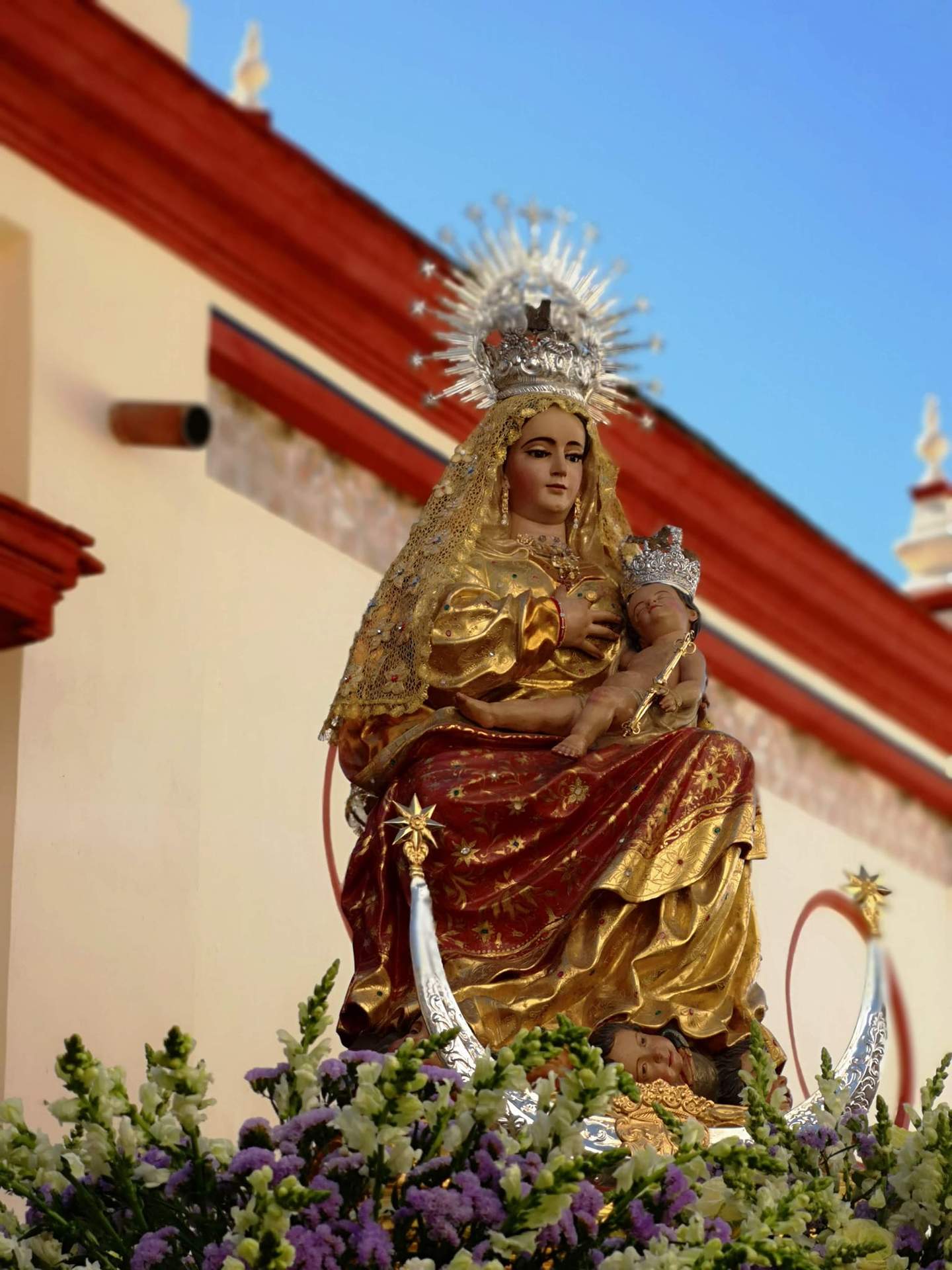 Virgen del Reposo, protectora de Terremotos